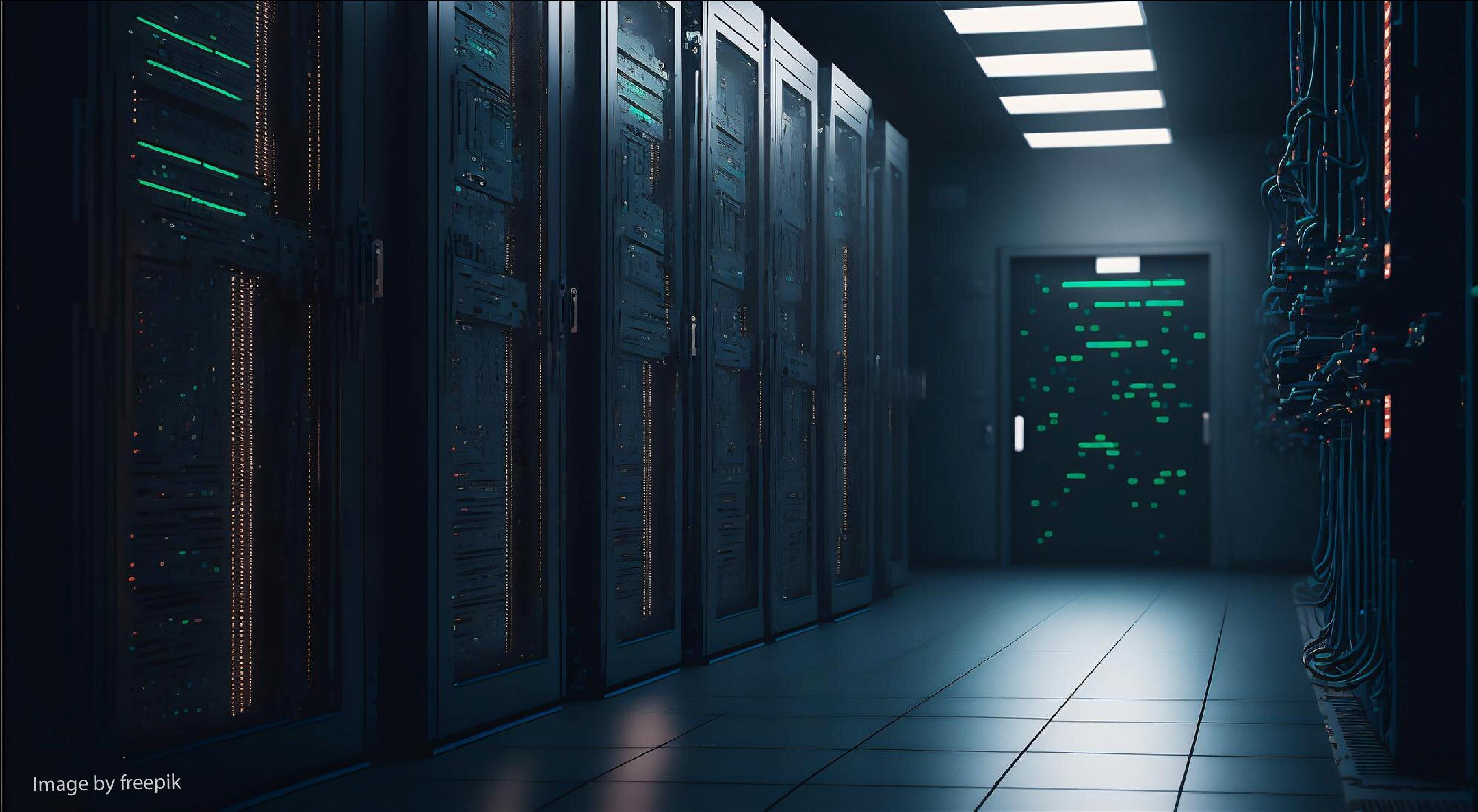 Big tech datacenter selling your privacy.