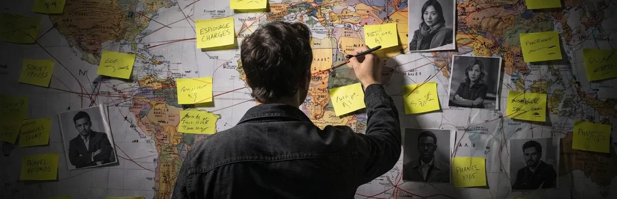 Hungarian investigative journalist is connecting the dots on the evidence board