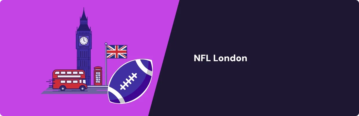 Big Ben next to a football and the UK flag