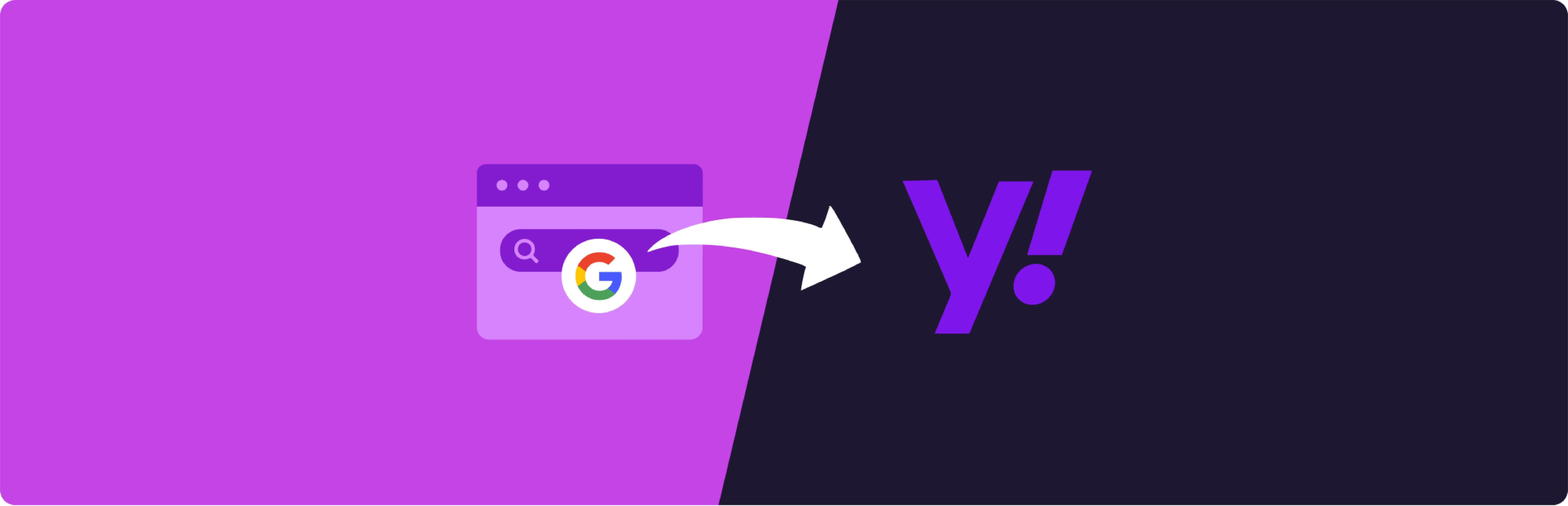 An illustration of different search engines